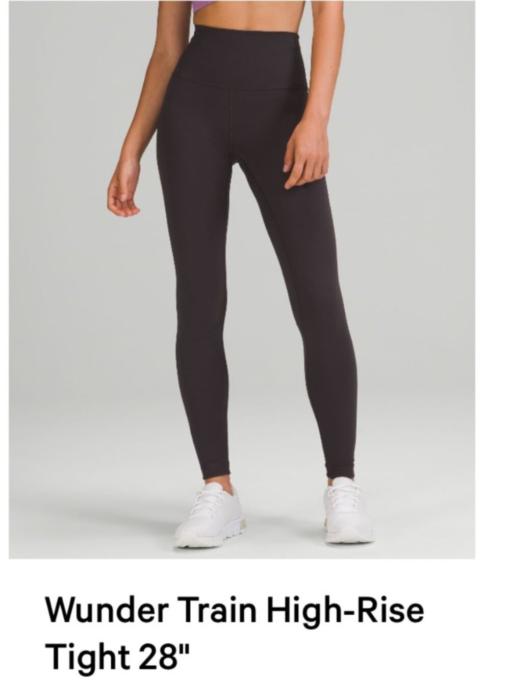 Lululemon Wunder Train 28" Size 10